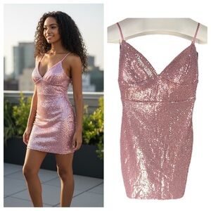 Lulu’s sequin bodycon dress